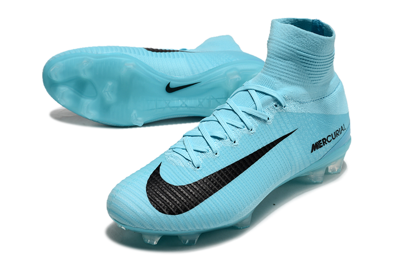 Bota de futbol Nike Retro Mercurial Superfly 5 FG blau 