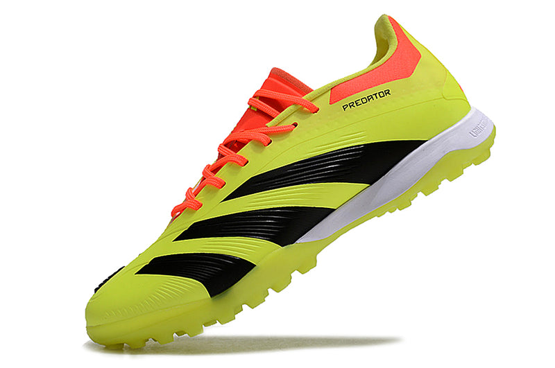 Botes de futbol Adidas Predator Elite TF groc, negre i vermell "Energy Solar Pack"