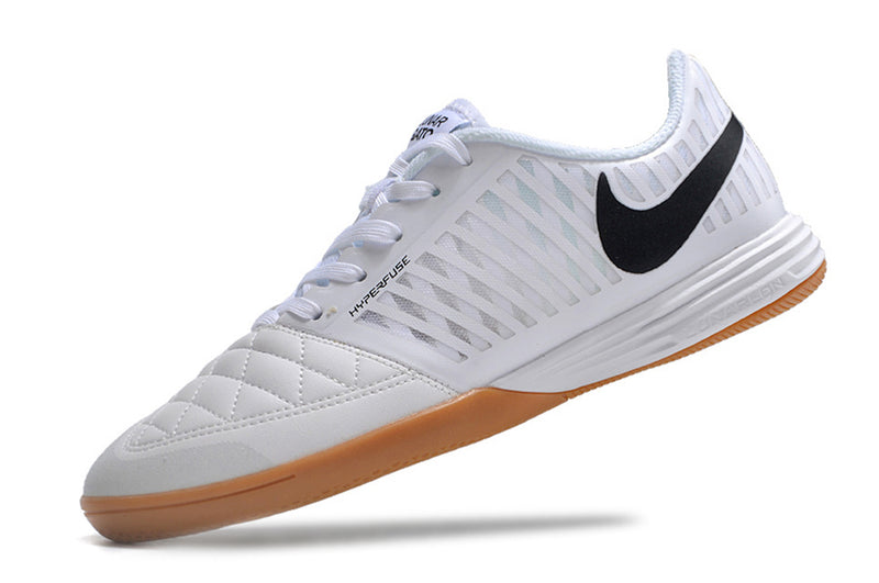 Nike Lunar Gato II IC White and Black Futsal Boot