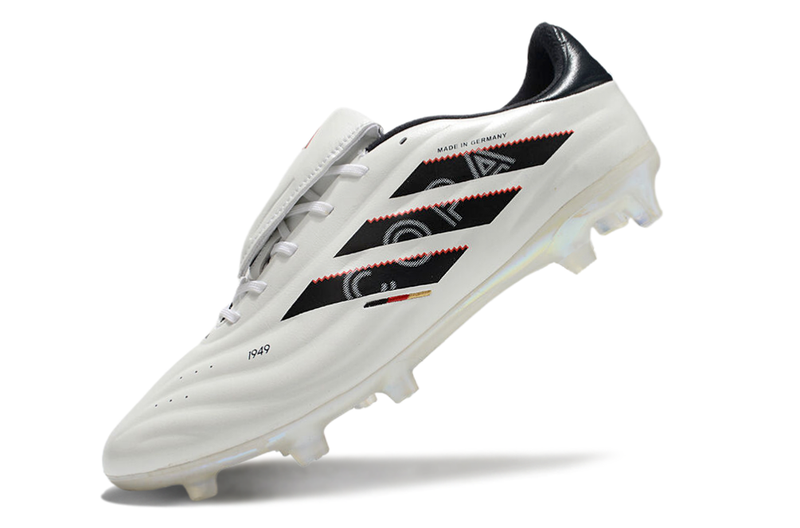 Botes de futbol Adidas Copa Pure II Elite FG en blanc i negre "Made in Germany"