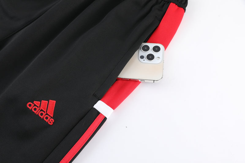 Adidas Sportswear Red and Black Cold Weather Set