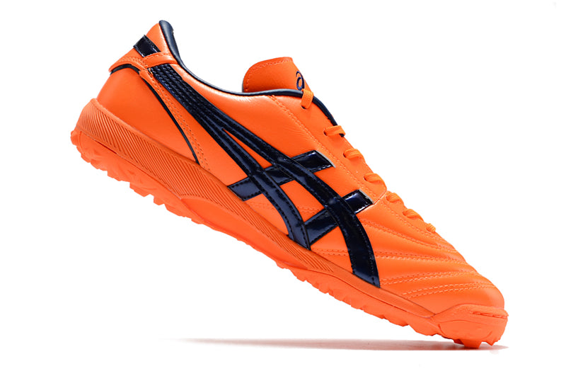 Chuteira Society Asics Japan TF Laranja