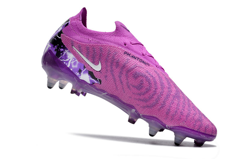 Bota de futbol Nike Phantom GX Elite amb punta d'alumini violeta "Thunder".