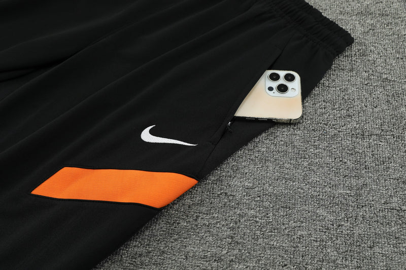 Nike Training Cold Weather Set Orange and Black