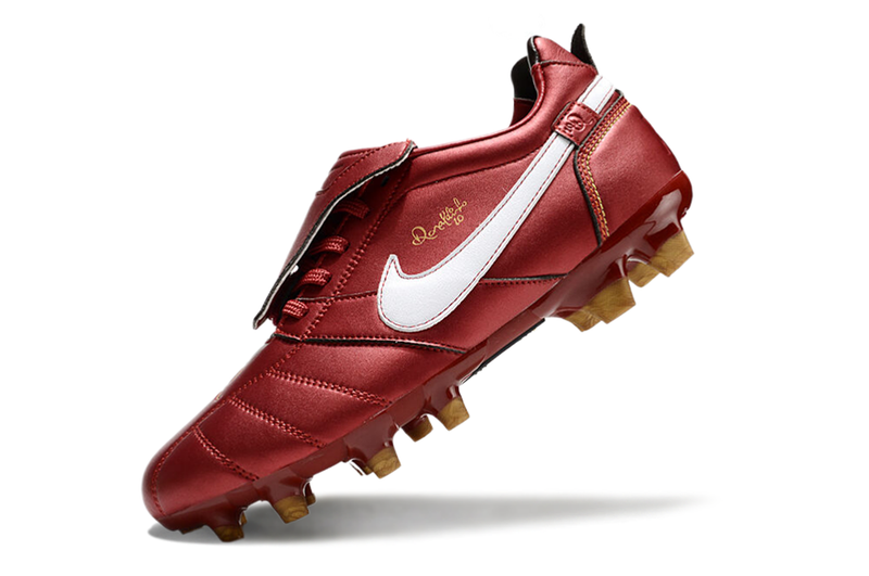 Botes de futbol Nike Retro Tiempo Legend R10 Elite vermelles i blanques 