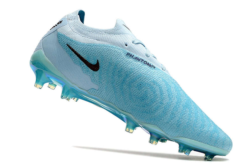 Precisão é com a Chuteira de Campo Nike Phantom GX Elite FG Azul na Farda de Boleiro, Garanta a qualidade de Jogadores Profissionais