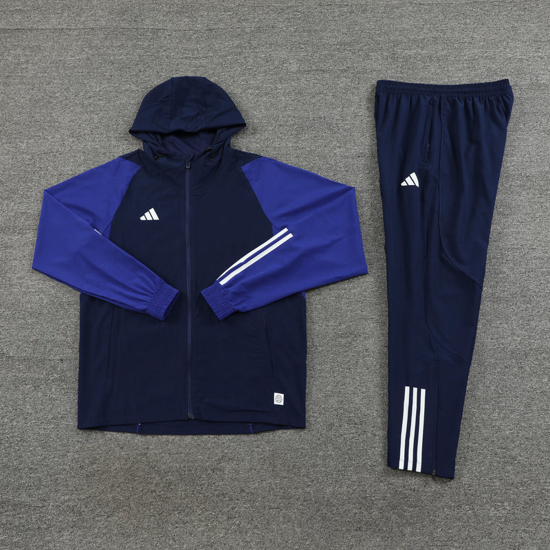 Adidas Sportswear Sweatshirt Set with Blue Cap