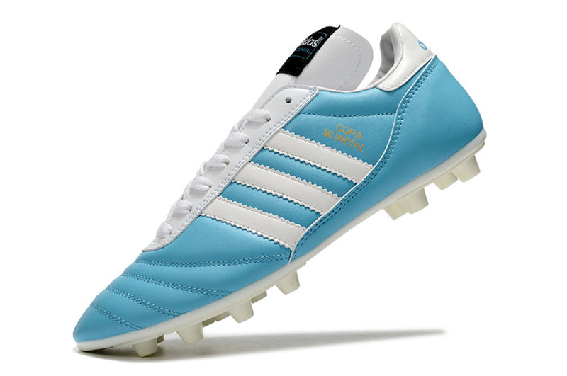 Adidas Copa Mundial FG Blue and White "Argentina" Field Boots