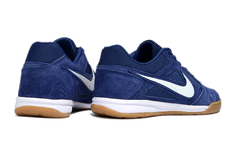 Chuteira Futsal Supreme X Nike SB Gato IC Azul e Branca