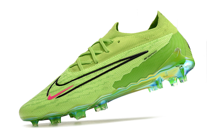 Precisão é com a Chuteira de Campo Nike Phantom GX Elite FG Verde na Farda de Boleiro, Garanta a qualidade de Jogadores Profissionais