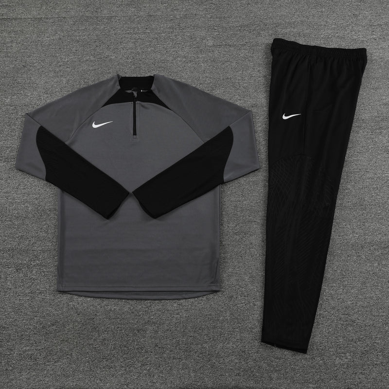 Conjunt de clima fred Nike Training gris i negre