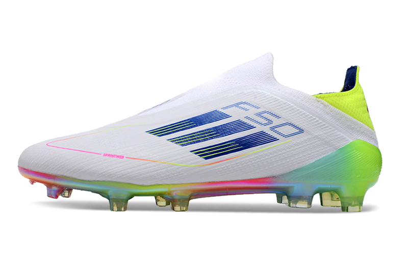 Adidas F50 LL FG White and Colorful "Olympic Boot Pack" Field Football Boots 