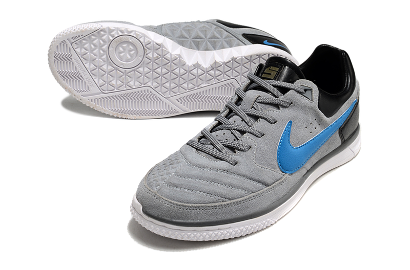 Nike 5 StreetGato IC Futsal Boot Grey, Blue and Black 