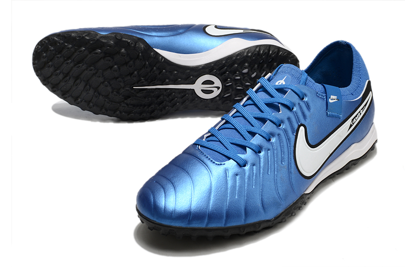 Chuteira Society Nike Tiempo Legend 10 Pro TF Azul "Mad Ambition Pack"