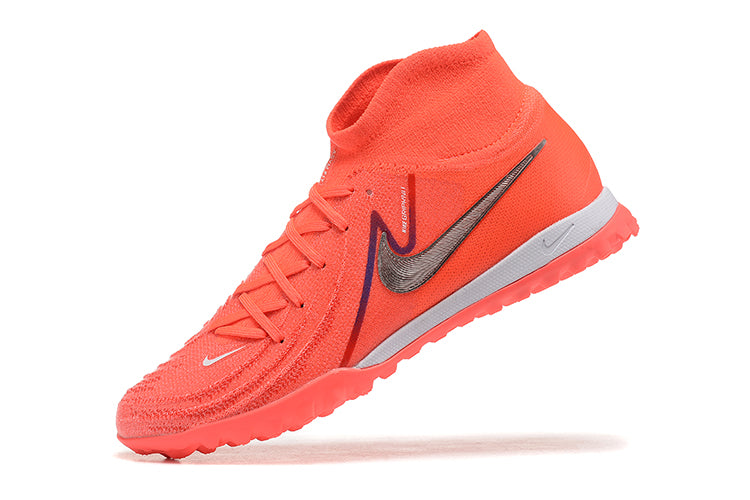 Chuteira Infantil Society Nike Phantom Luna 2 Elite TF Vermelha "Haaland Erling"