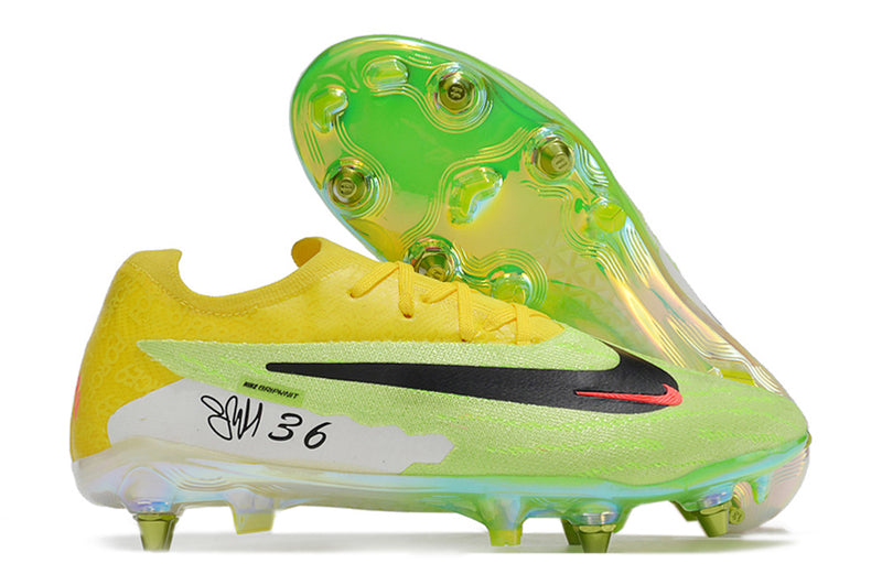 Nike Phantom GX Elite Haaland Yellow and Green Mixed Cleat