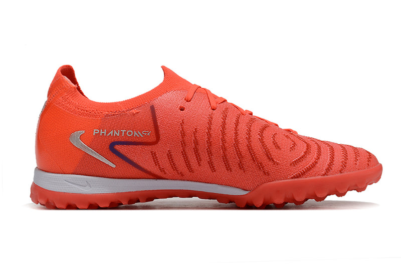 Chuteira Infantil Society Nike Phantom GX 2 Elite TF Vermelha "Haaland Force9"