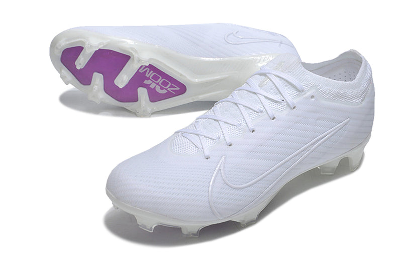 Bota de futbol Nike Air Zoom Mercurial Vapor 15 Elite FG Blanca "By You"