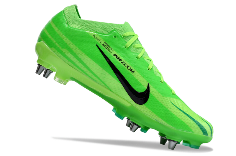 Chuteira Campo Nike Air Zoom Mercurial Vapor 15 Elite Trava Mista Verde "Dream Speed 8"