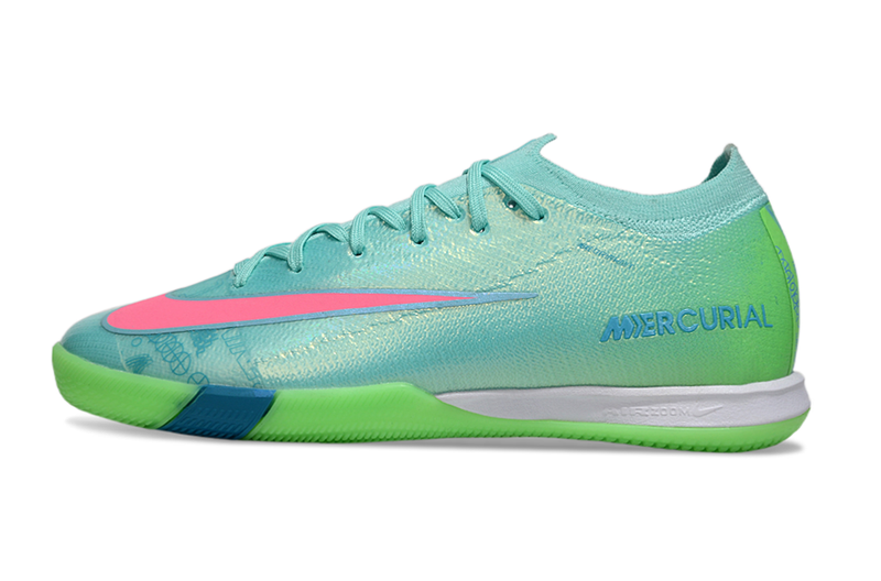 Chuteira Futsal Nike Air Zoom Mercurial Vapor 16 Elite IC Verde "Cosmic Speed"