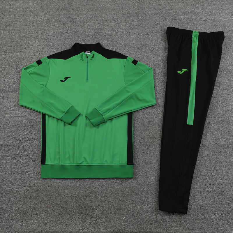 Joma Training Green and Black Cold Set