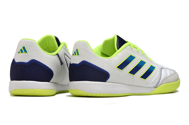 Adidas Competition TOP IC Futsal Boot White, Green and Blue 