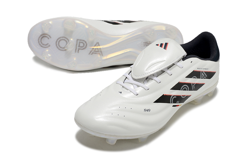 Botes de futbol Adidas Copa Pure II Elite FG en blanc i negre "Made in Germany"