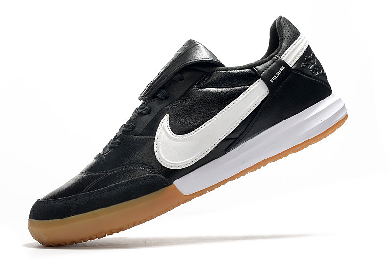 Bota de futbol sala Nike Premier 3 IC en blanc i negre