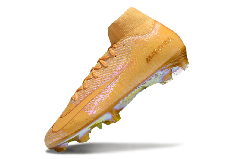 Chuteira Campo Nike Air Zoom Mercurial Superfly 10 Elite FG Amarelo