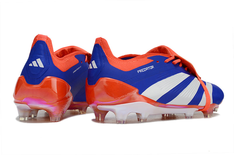 Adidas Predator FT 30 Elite FG Blue, Red and White "Advancement Pack" Field Boots