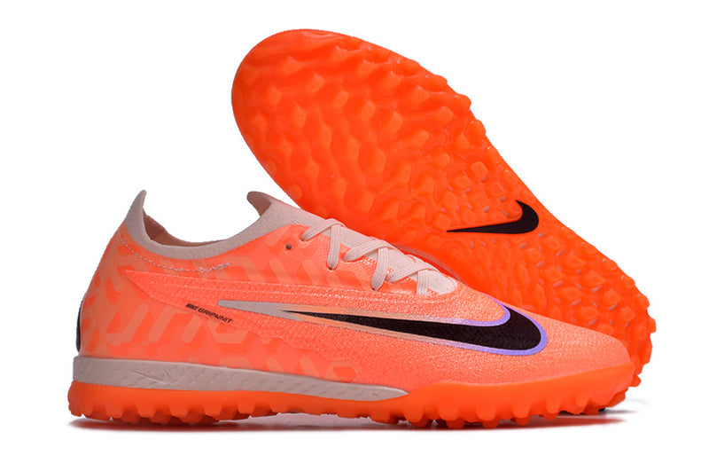 Chuteira de Society Nike Phantom GX Elite TF Laranja "United Pack"