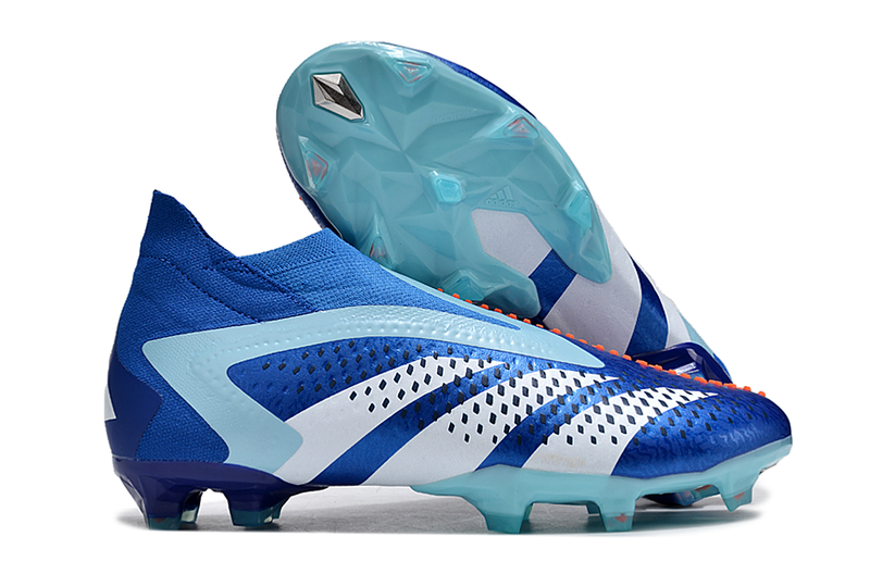 Bota de futbol Adidas Predator Accuracy+ FG blau "Paquet de pressa marina"