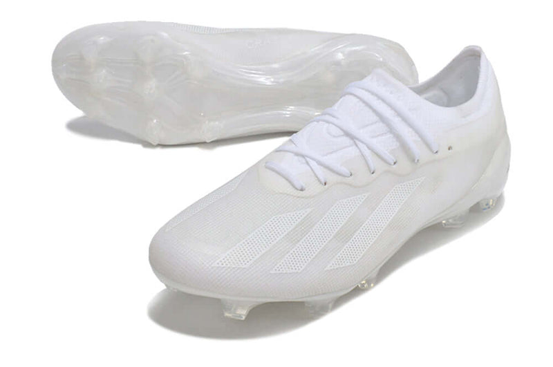 Bota de futbol Adidas CrazyFast.1 FG Blanca "Pearlized Pack"