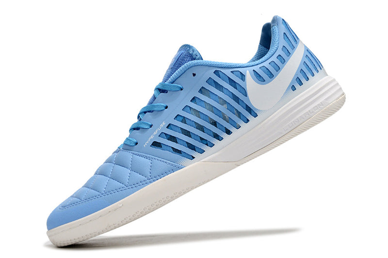 Nike Lunar Gato II IC Futsal Boot Blue and White