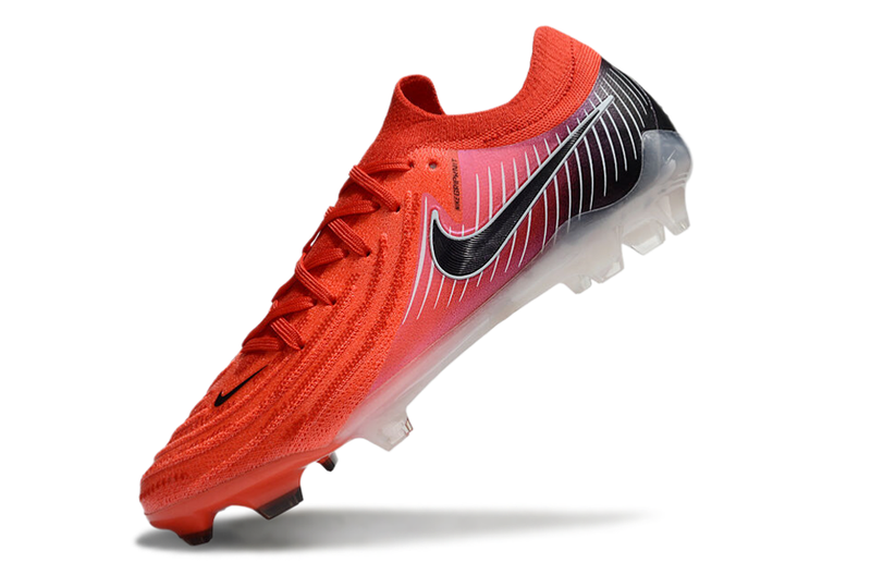 Chuteira Campo Nike Phantom GX 2 Elite FG Vermelha e Preta