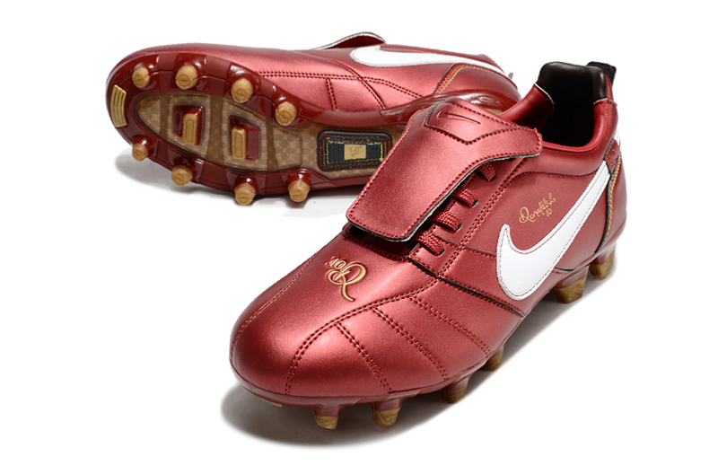 Botes de futbol Nike Retro Tiempo Legend R10 Elite vermelles i blanques 