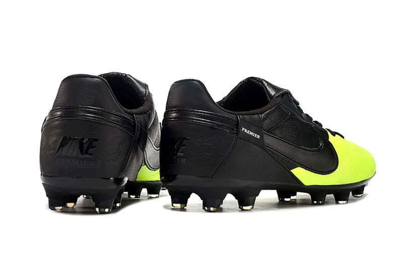 Chuteira Campo Nike Premier 3 FG Preta e Verde