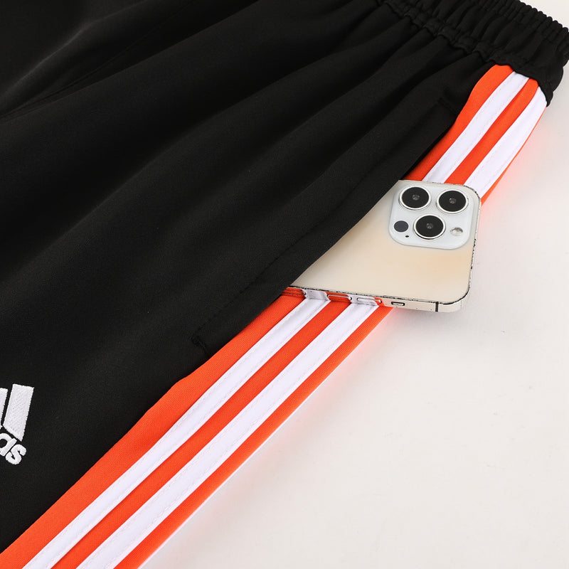 Adidas Sportswear Cold Weather Set Black, White and Orange