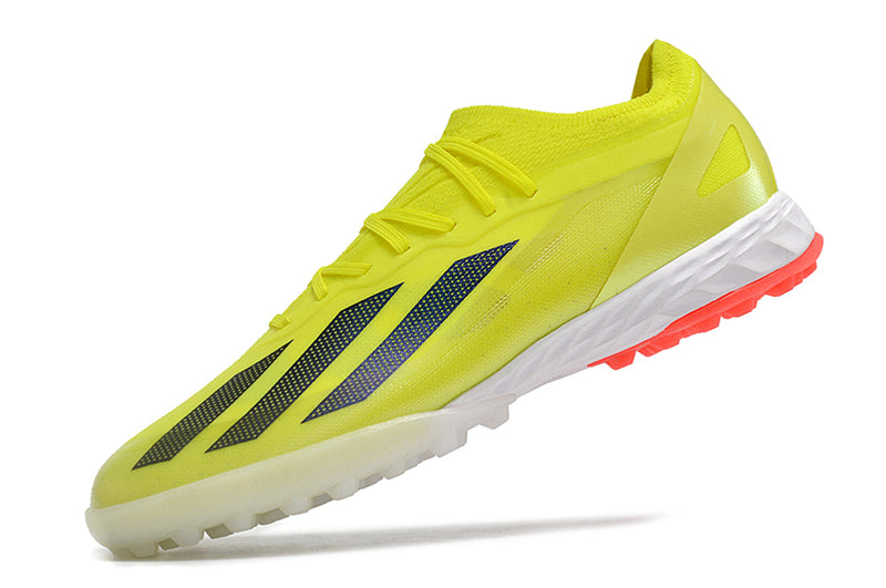 Botes de futbol de la Societat Adidas X Crazyfast.1 TF Verd "Paquet d'energia solar"