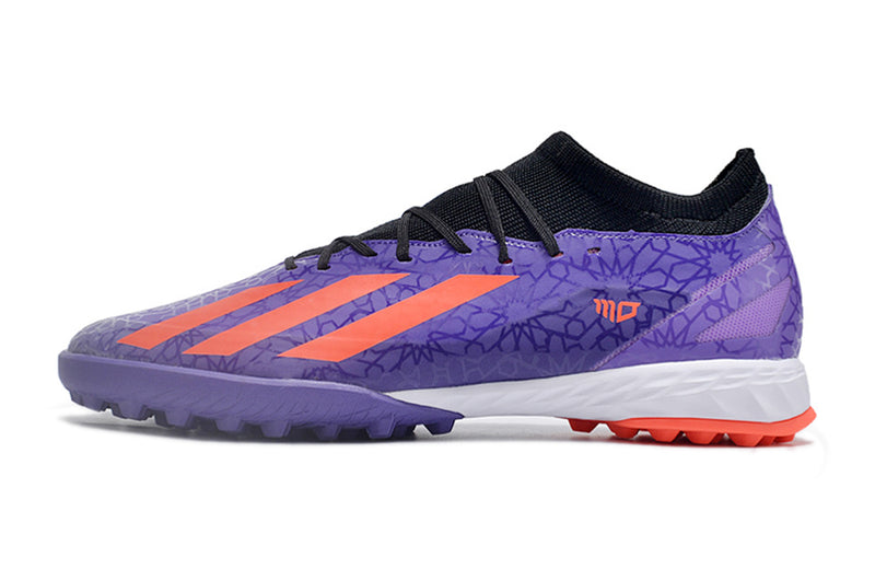 Botes de futbol de la Societat Adidas X CrazyFast.1 TF Purple "Salah"