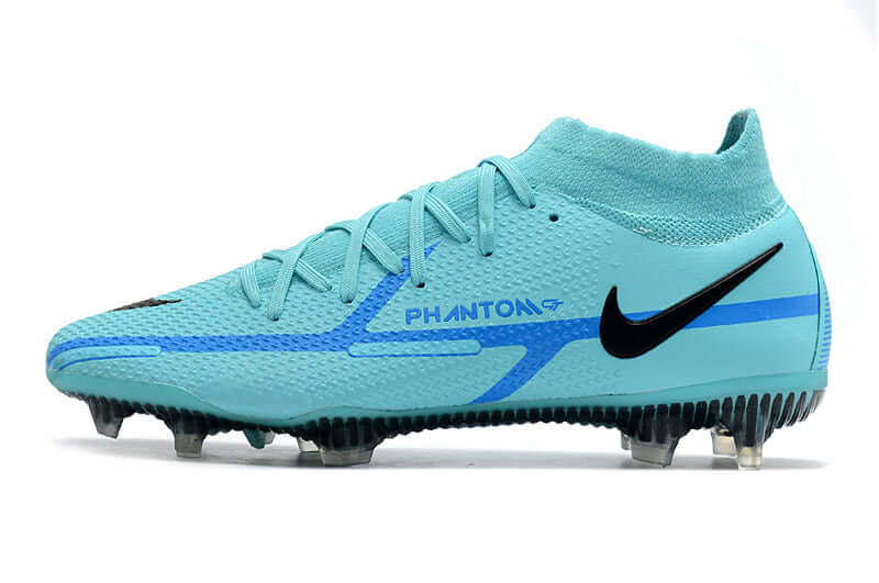 Controle é com Nike Phantom GT2 DF Elite FG Azul na Farda de Boleiro, Garanta a qualidade de Jogadores Profissionais Elite e FRETE GRÁTIS!