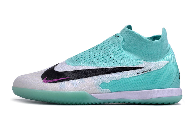 Botes de futbol sala Nike Phantom GX DF Elite IC blanc i verd "Peak Ready Pack"