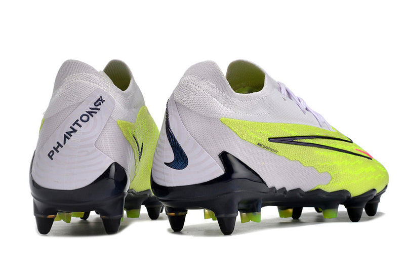 Nike Phantom GX Elite Aluminum Spike Turf Football Boot Grey and Green "Luminous Pack"