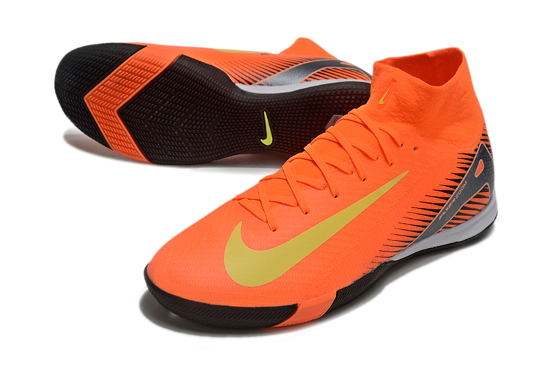 Chuteira Futsal Nike Air Zoom Mercurial Superfly 10 Elite IC Laranja