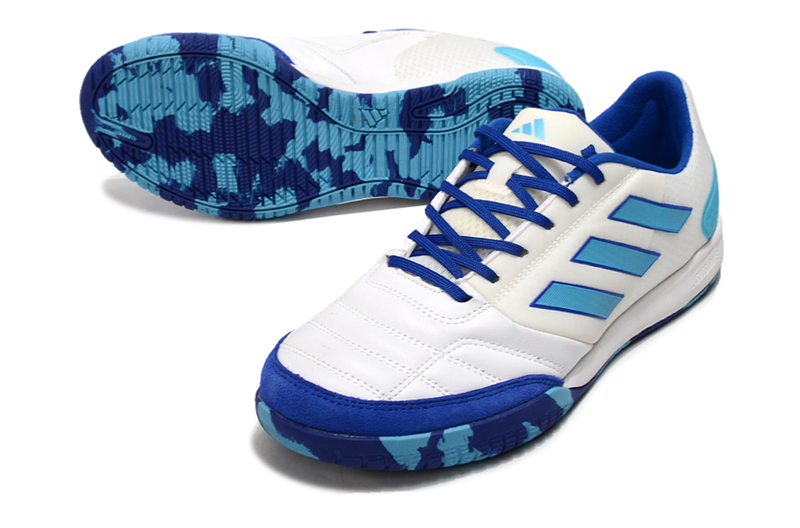 Adidas Competition Top IC Futsal Boot White and Blue 