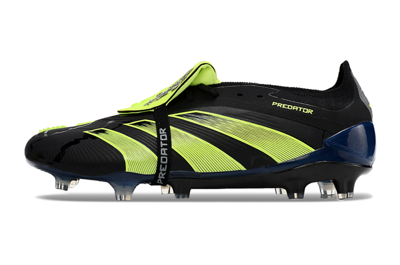 Chuteira Campo Adidas Predator FT 30 Elite FG Preta e Verde "Edition Merky Pack"