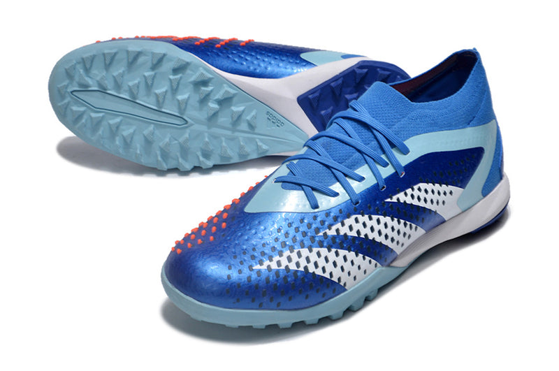 Botes de futbol de la Societat Adidas Predator Accuracy.1 TF Blau "Marine Rush Pack"