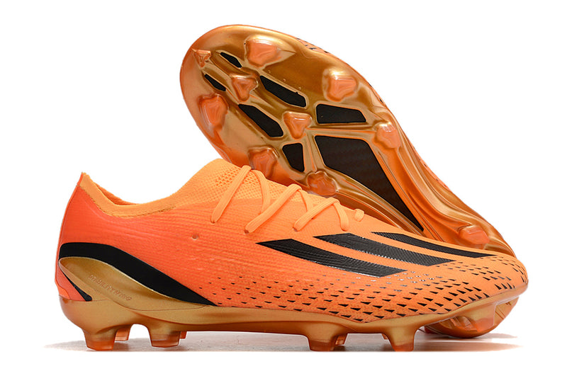 Velocidade é com Adidas X Speedportal.1 FG Laranja "Heatspawn Pack" na Farda de Boleiro Garanta a qualidade de Jogadores Profissionais e Frete GRÁTIS!