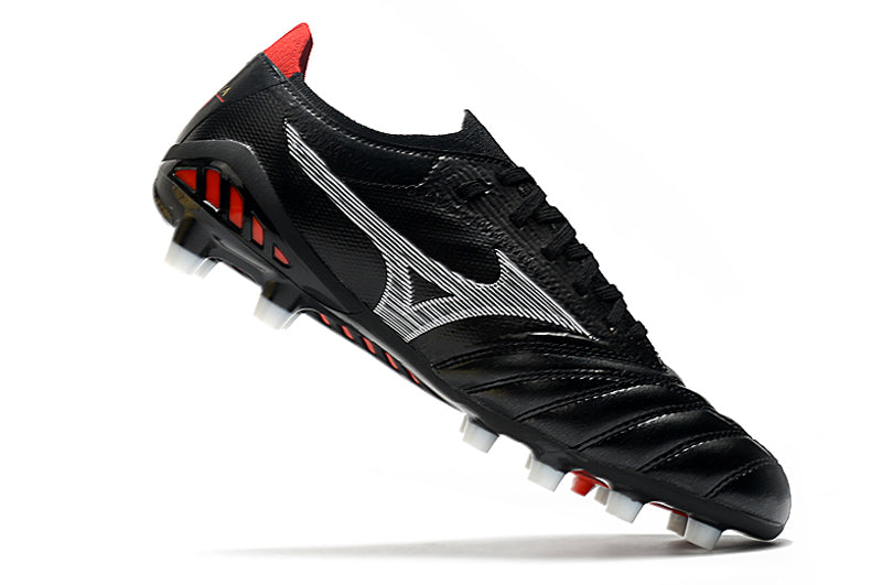 Mizuno Morelia Neo 3 FG Campo Football Boot Black and Red