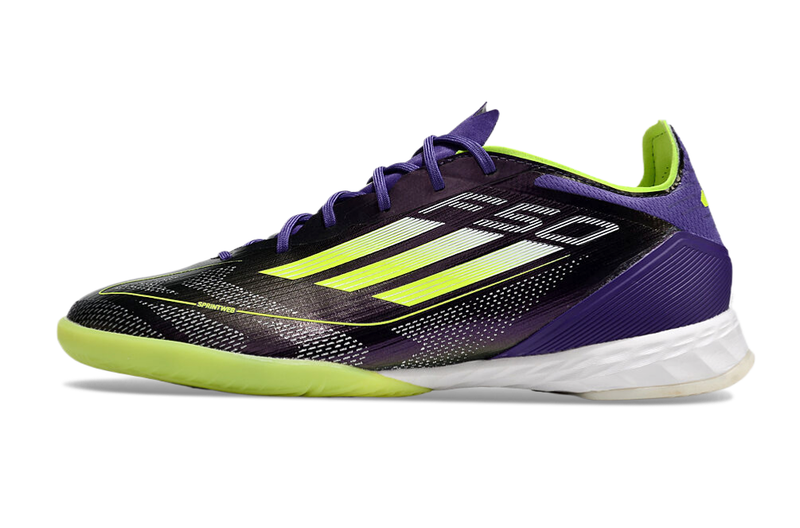 Adidas F50 IC Futsal Boot Purple and Green "Fast Reborn Pack" 